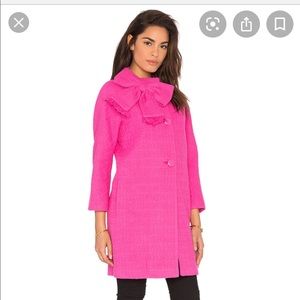Kate Spade tweed Dorothy coat with bow